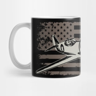 Curtiss P-40 American Fighter Plane Mug